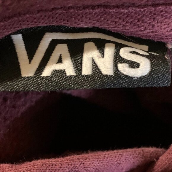 Van's Men's Colorblock Logo Cotton Pullover Long Sleeve Hoodie Sweatshirt Size L - Picture 7 of 11